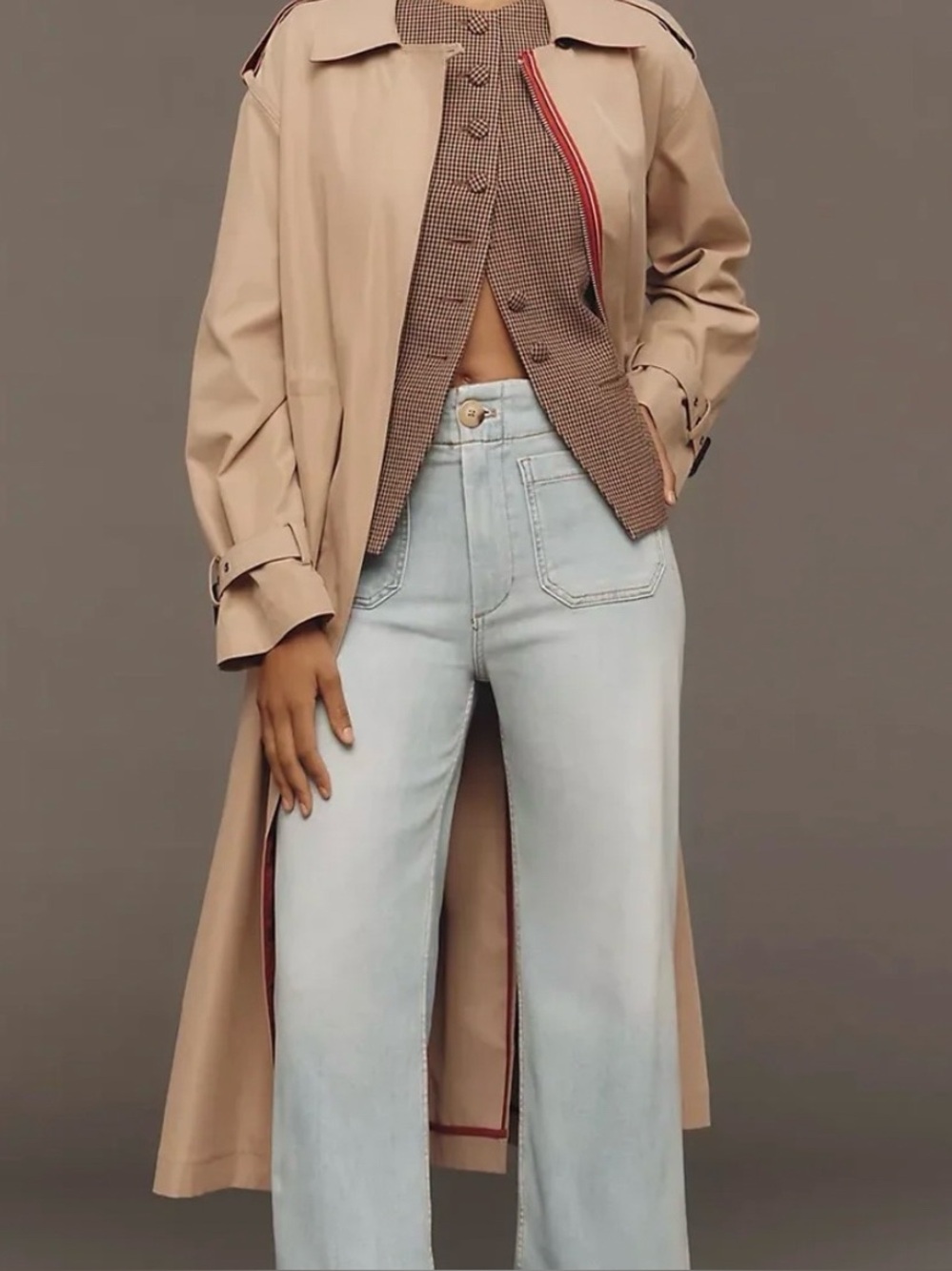 Maeve by Anthropologie The Colette Wide Leg Cropped Jeans